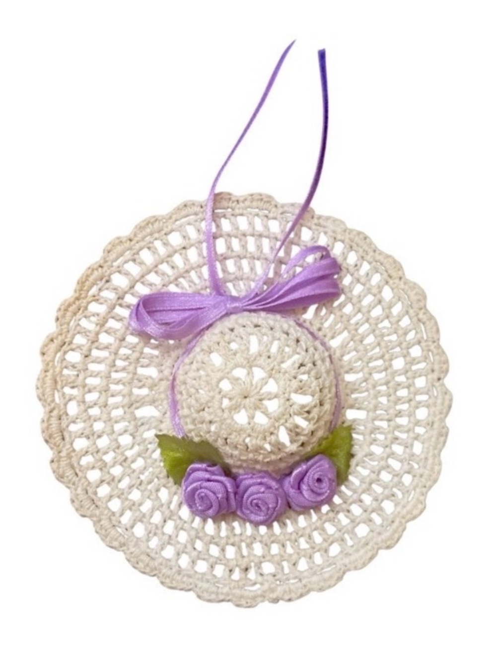 Vintage Fancy Bonnet For Antique French‎ Or German Bisque Doll